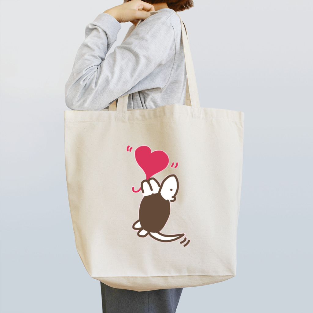 nonoarikuiのらぶ ゆるいミナミコアリクイ Tote Bag