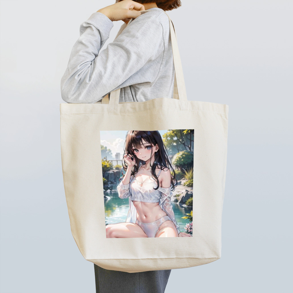 yumi889kiteの夏日の風物詩 Tote Bag