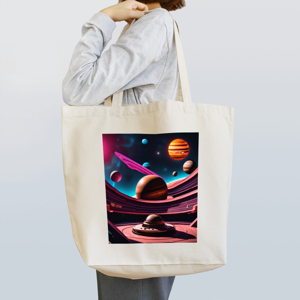 LUF_jpsのExploring the Solar System Tote Bag