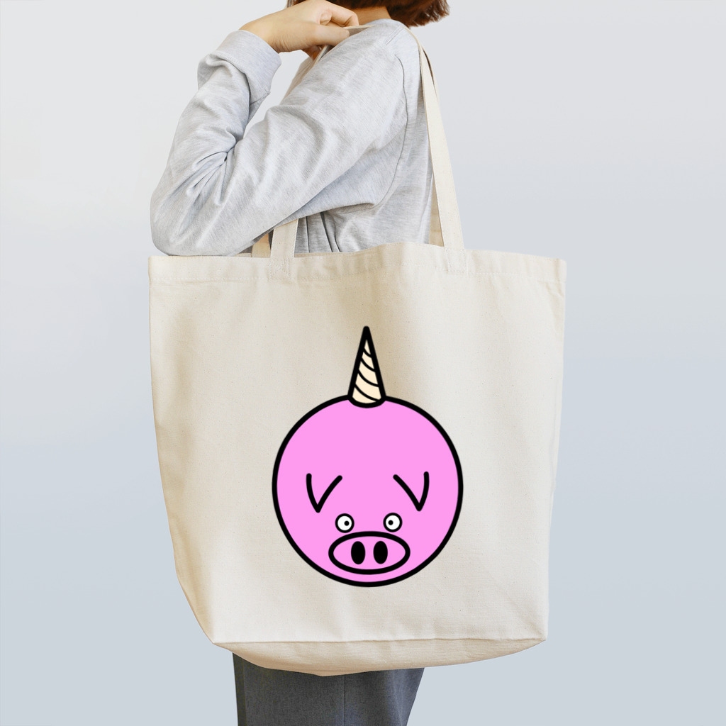 バクいのブタコーン　ブタ＋ユニコーン Tote Bag