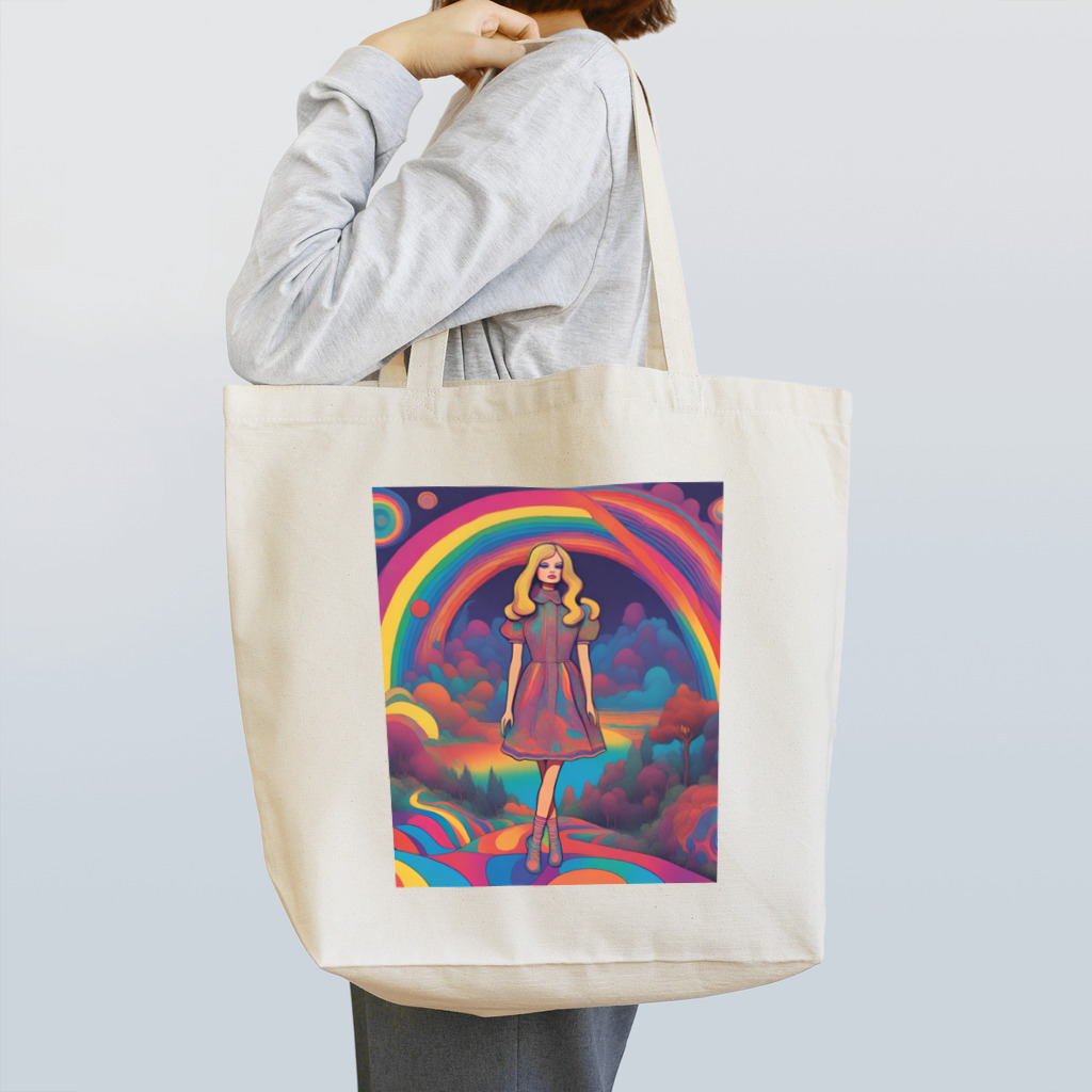 Unique Existenceのpsych girl Tote Bag