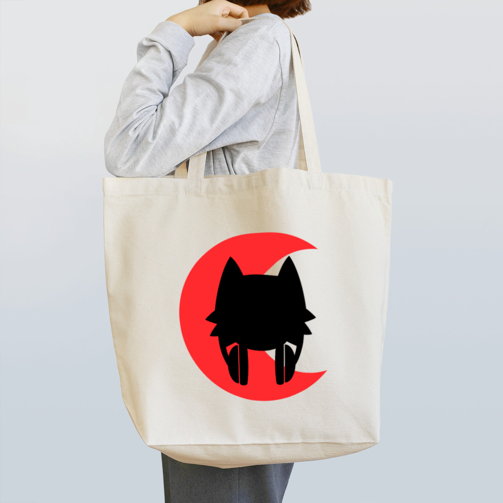 🐺赤猫🐱工房の赤猫オリジナルグッズ01 トートバッグ