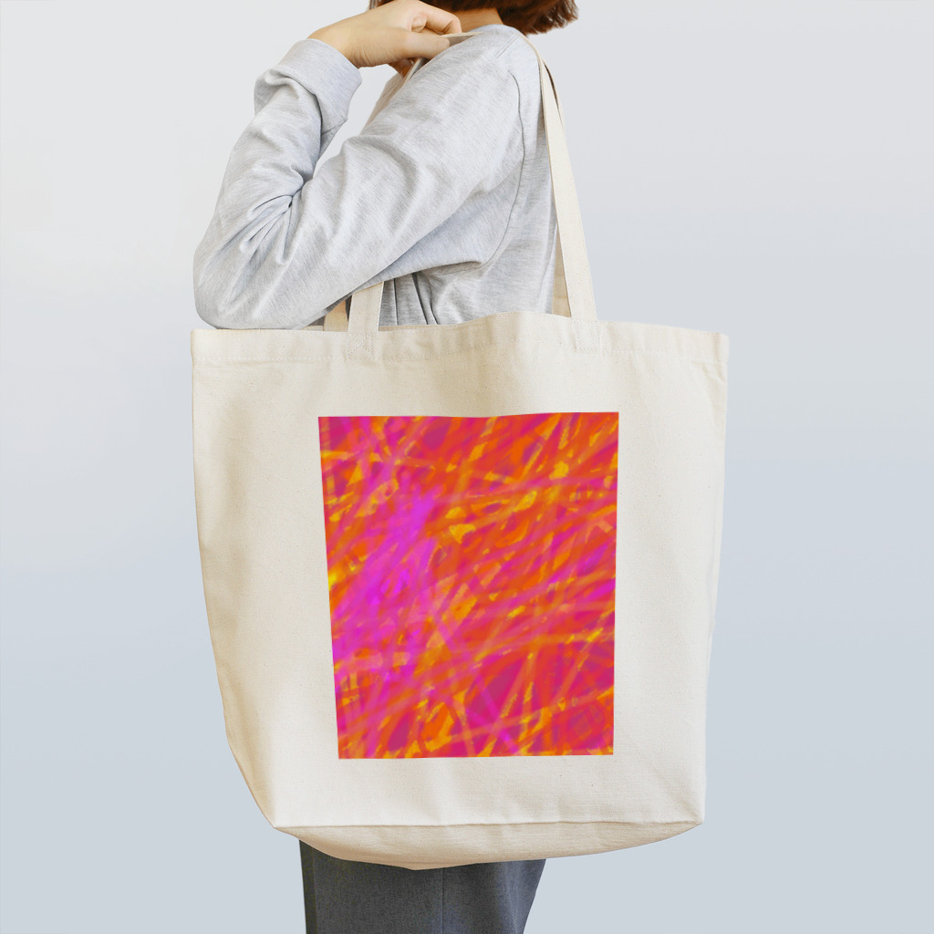 納豆ごはんの炎 Tote Bag