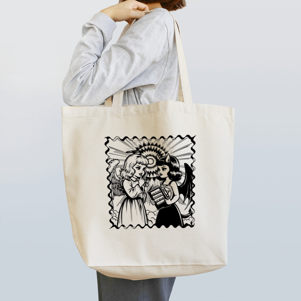 UNchan(あんちゃん)    ★unlimited★の天使と悪魔の計画 Tote Bag