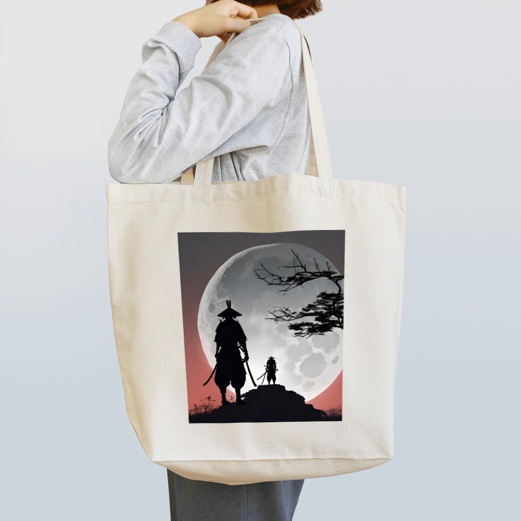 JAPANSTANDのSAMURAI ～対～ Tote Bag