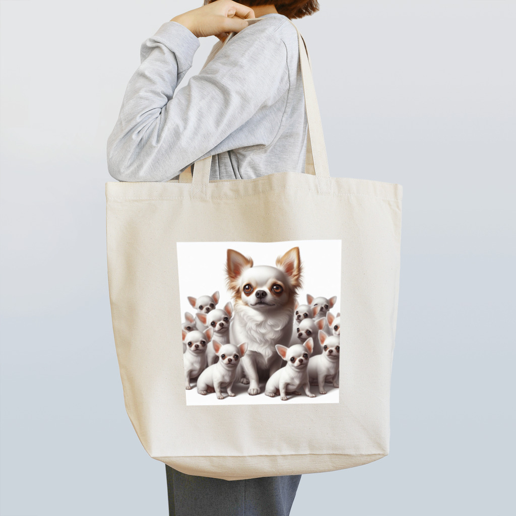 チワワンSHOPのいっぱいのチワワン4 Tote Bag