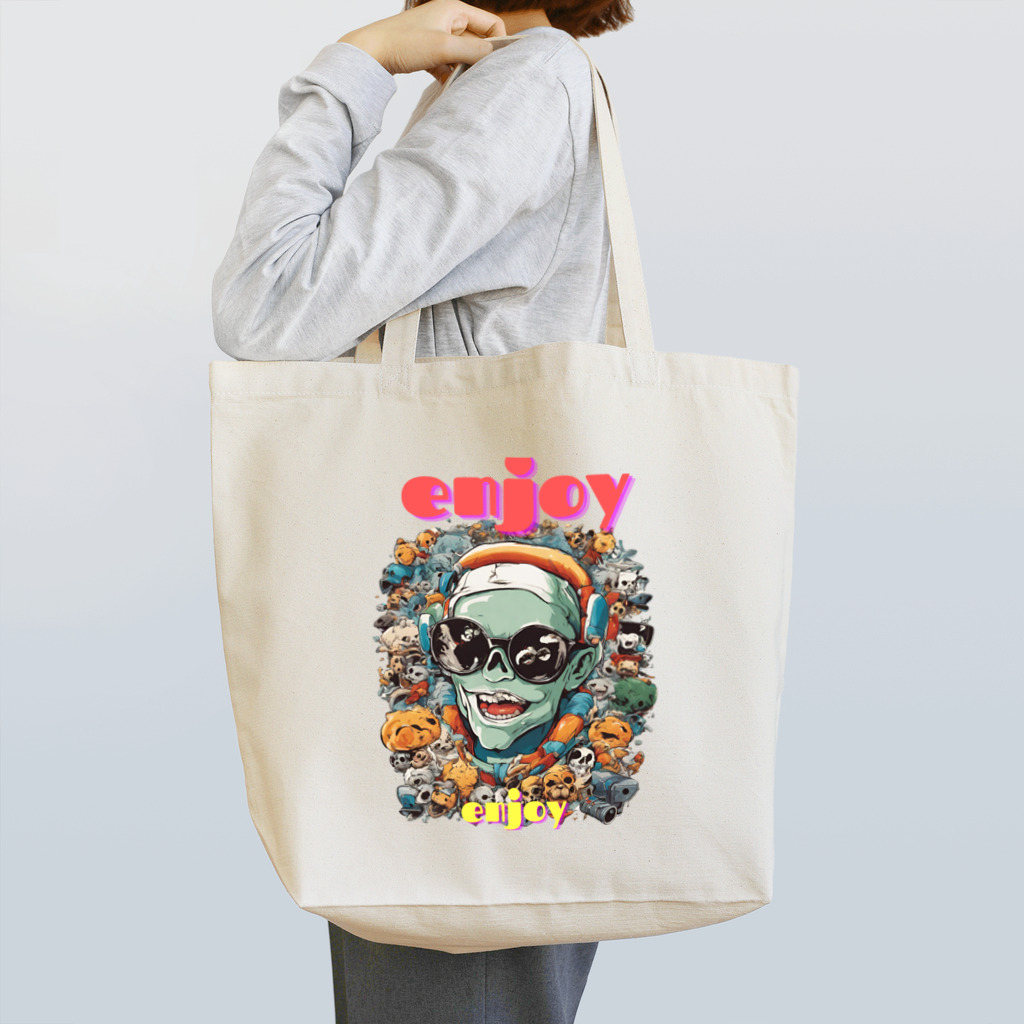 yumekauのENJOYしようゼ Tote Bag