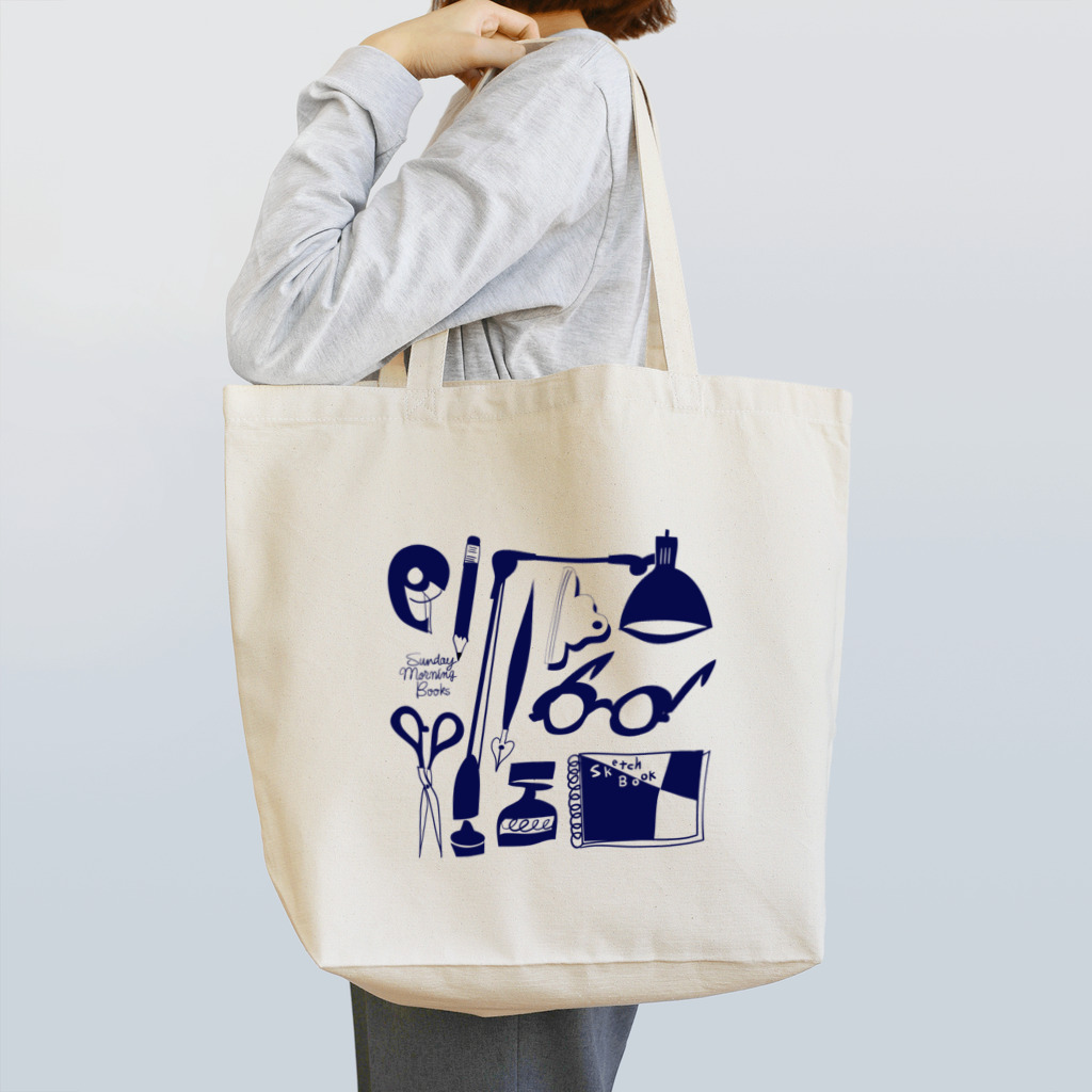 mixpop.netのsunday morning books Tote Bag