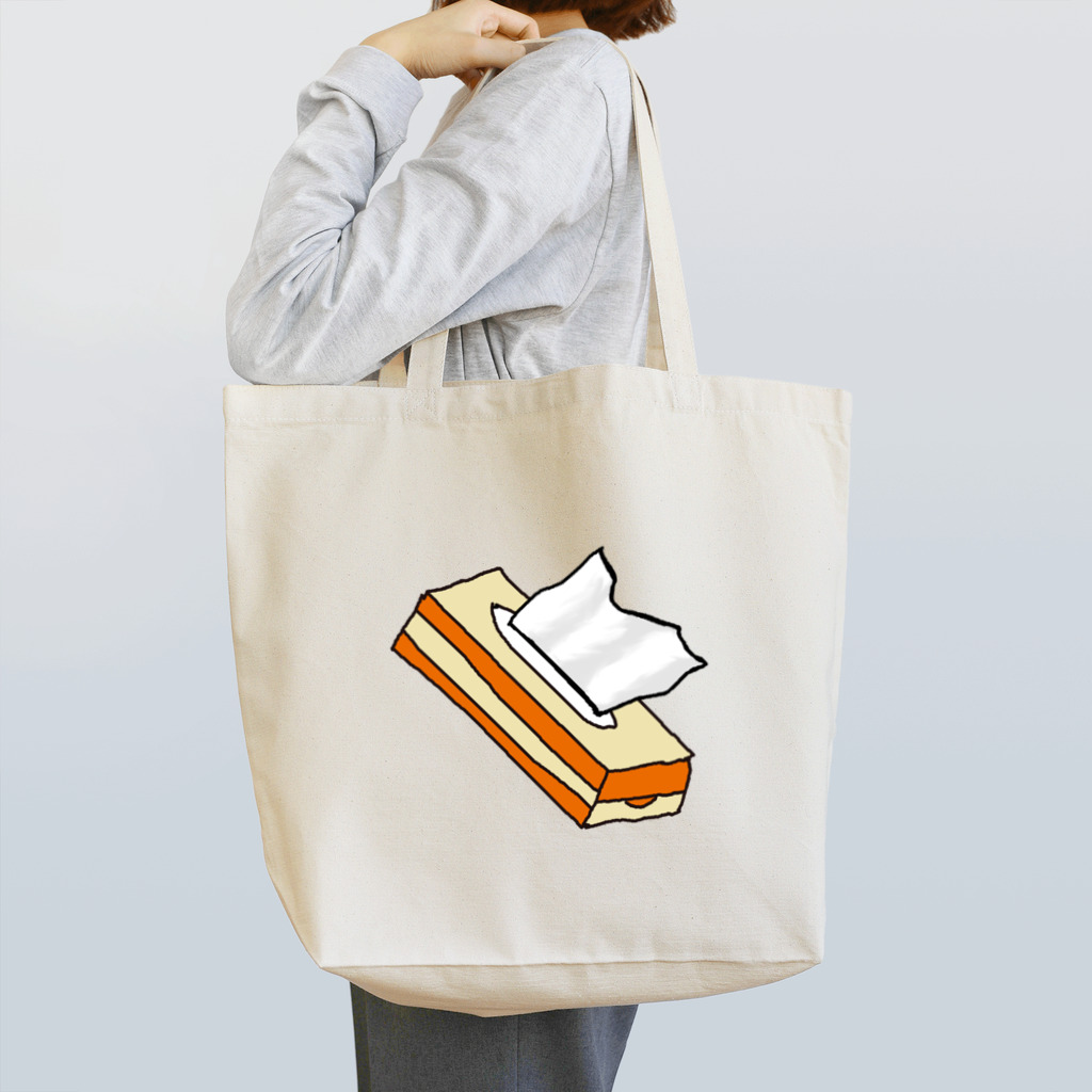 めそ（まろシャブ）のティッシュ箱 Tote Bag