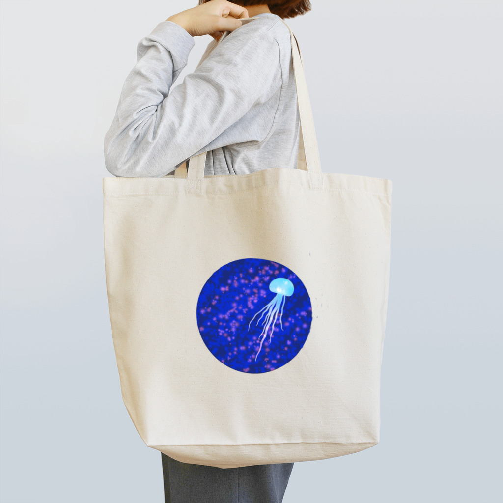 tmyu_famのクラゲののぞき穴 Tote Bag