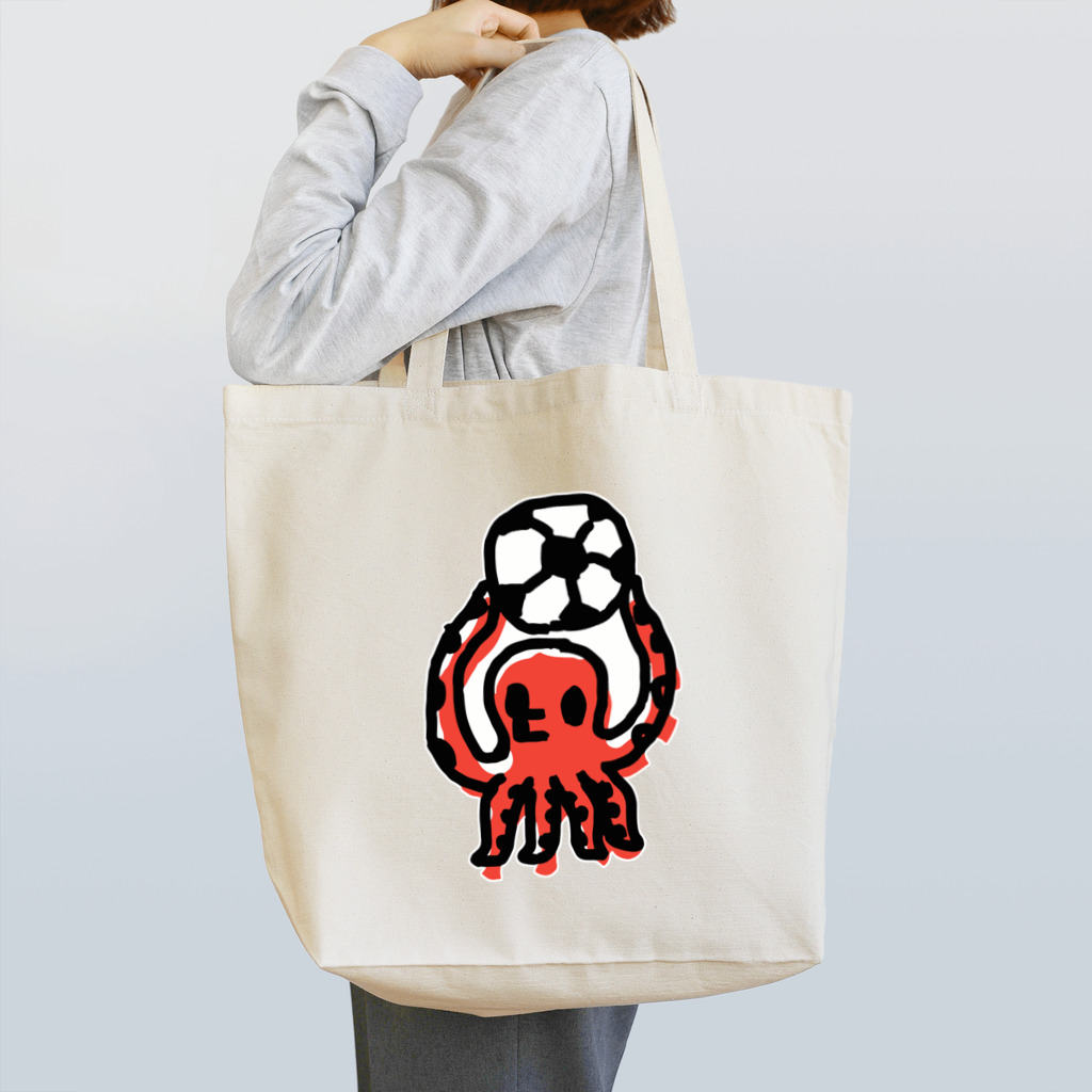 fancygraphicのタコサッカー03 Tote Bag