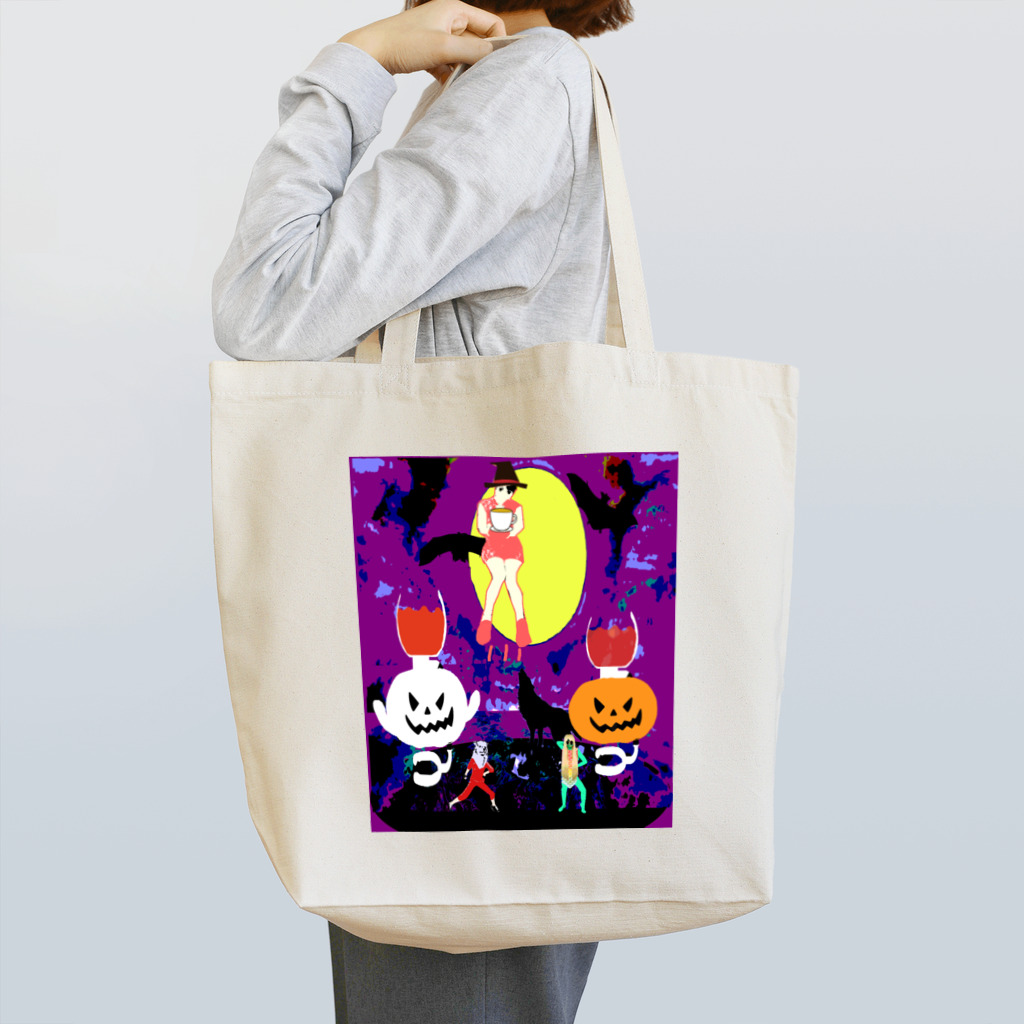 Danke Shoot Coffeeのハロウィーンコーヒーパーティー Tote Bag