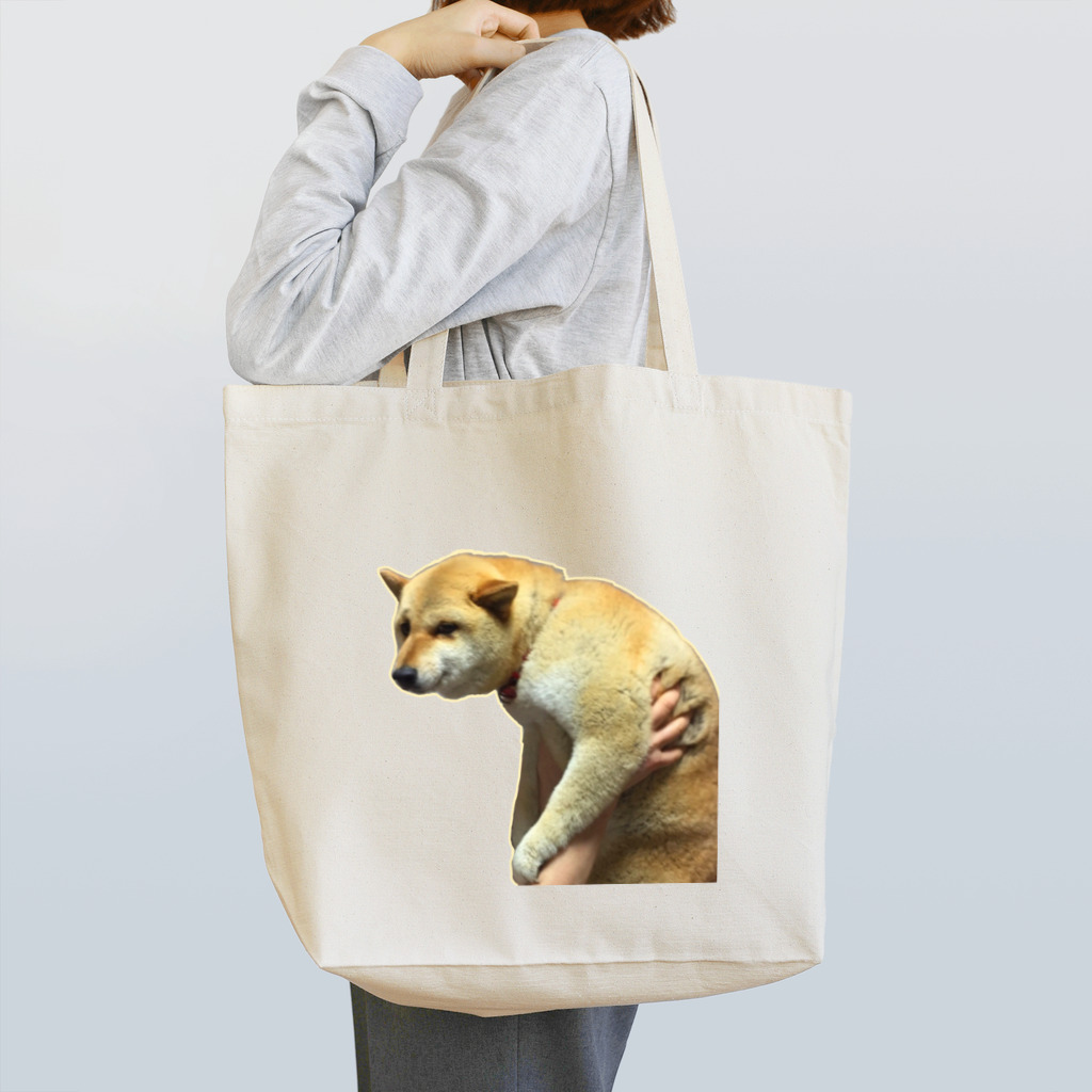 柴犬しばわんこhana873の微妙な表情のもふもふ柴犬しばいぬ Tote Bag