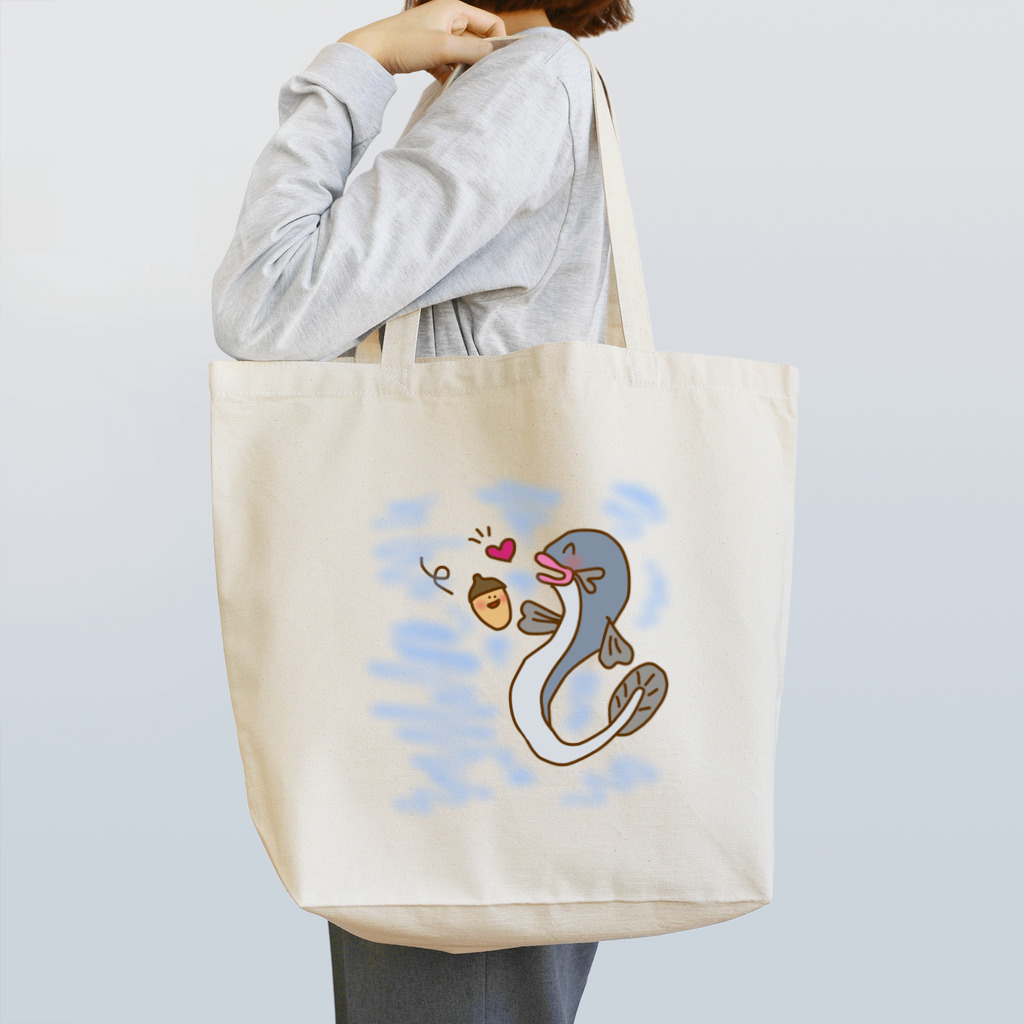 保育士Ｔシャツのどんぐりころころ Tote Bag