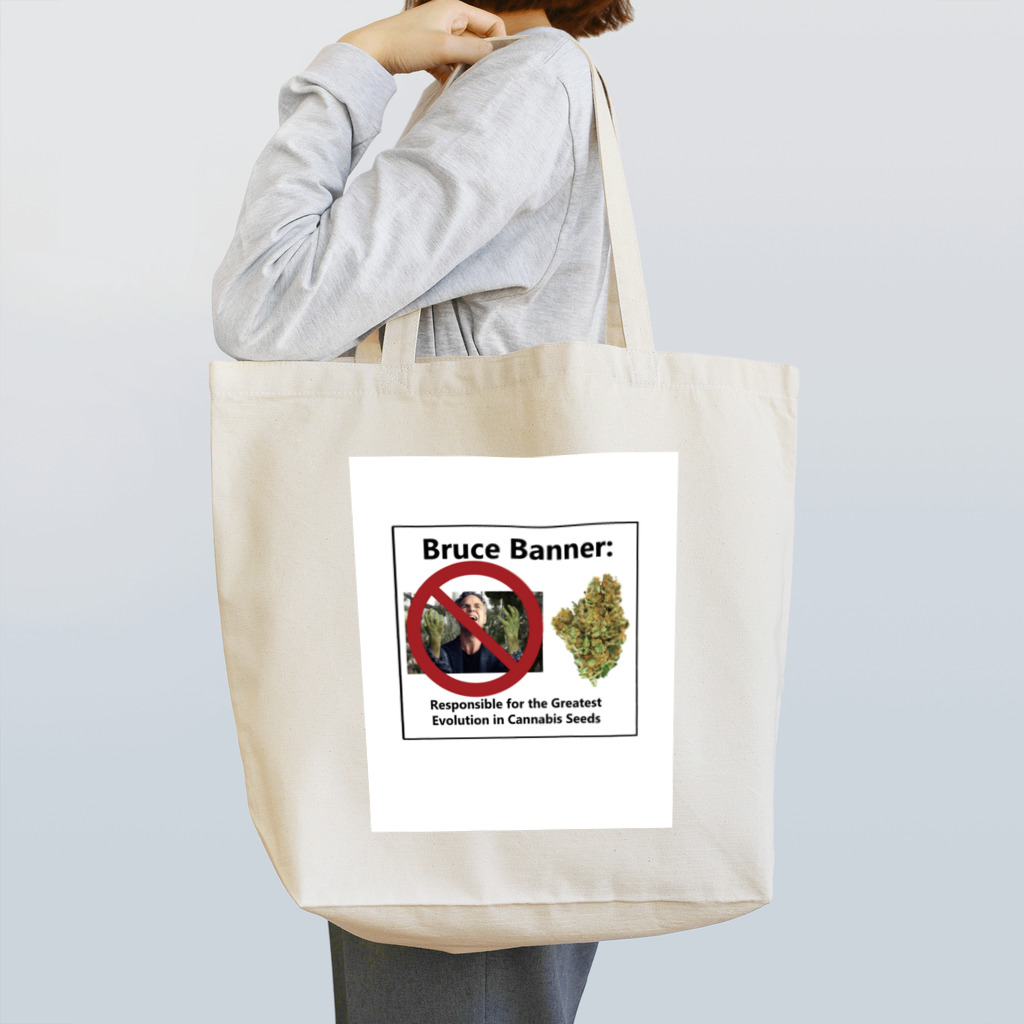 JackHererのBruce Banner Tote Bag