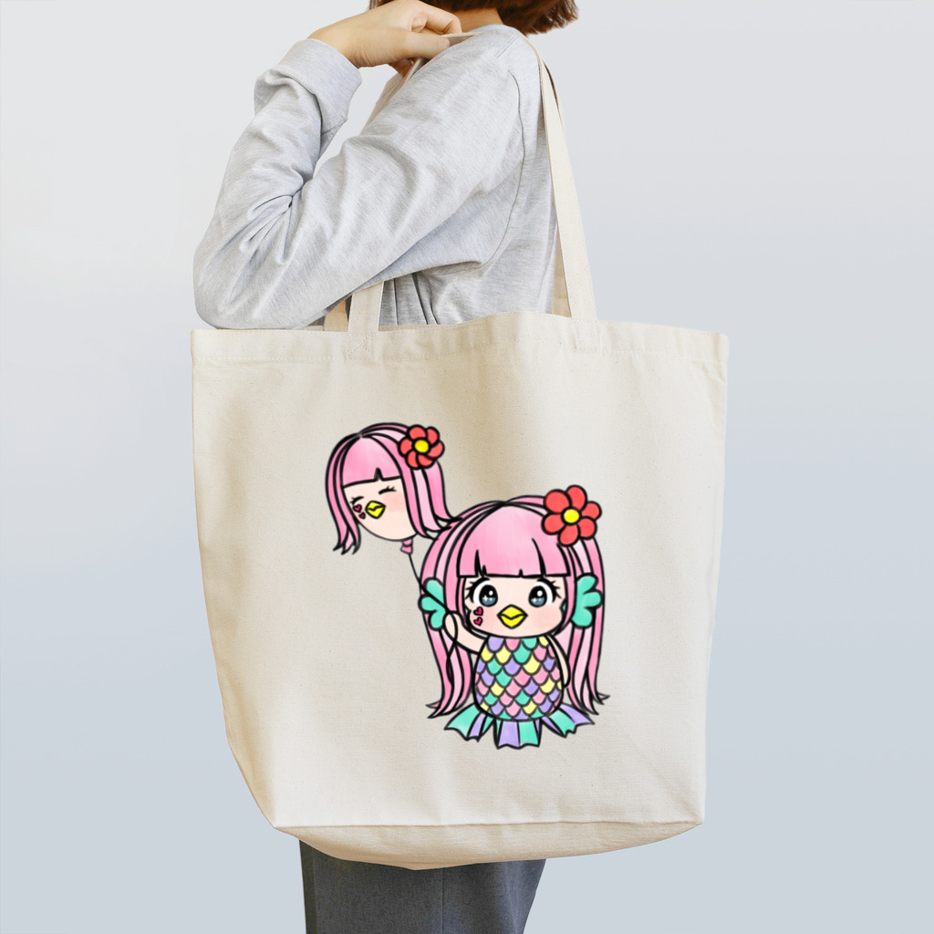 歌うバルーンパフォーマMIHARU✨〜あいことばは『笑顔の魔法』〜😍🎈のミハビエ Tote Bag