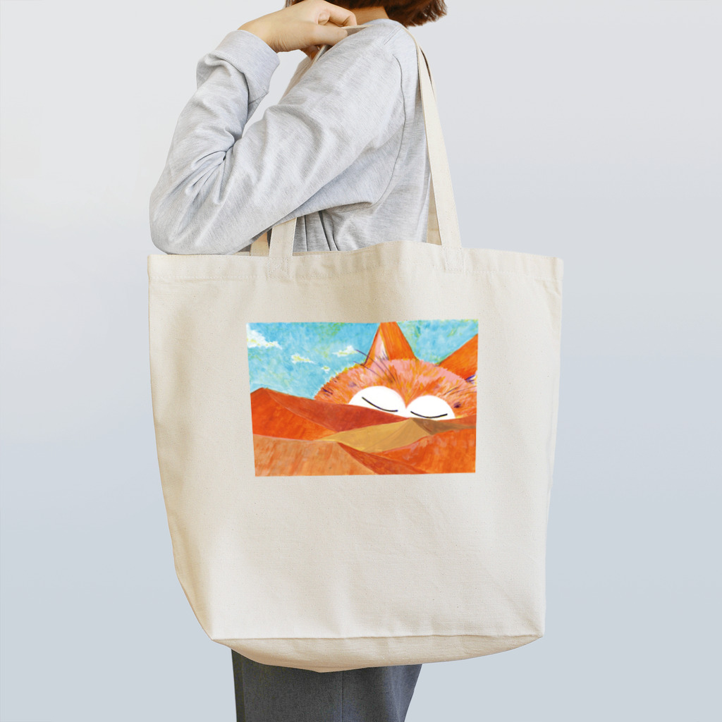 Sunny the catのSunny over the desert Tote Bag