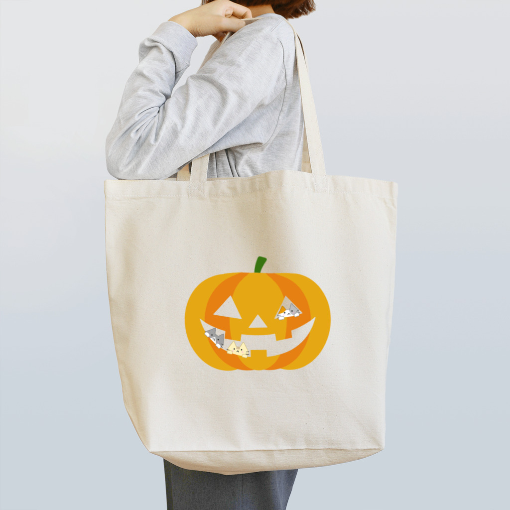 めいぷるのかぼちゃにゃ Tote Bag