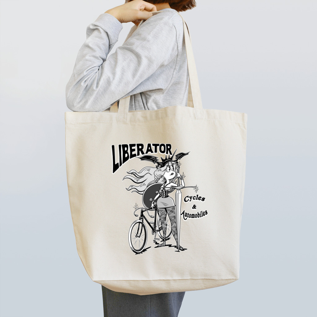 nidan-illustrationの“LIBERATOR” Tote Bag