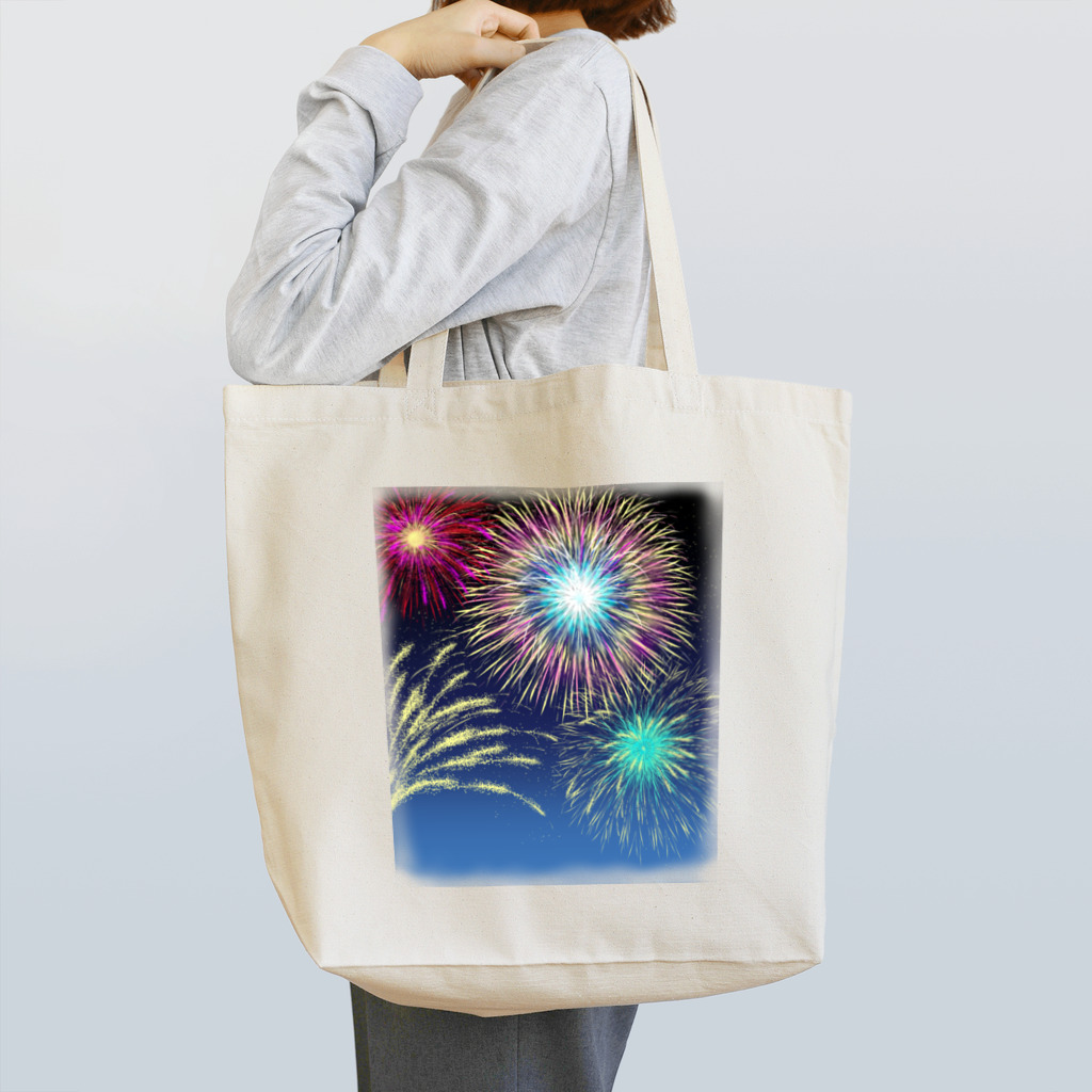 satoharuの花火の思い出 Tote Bag