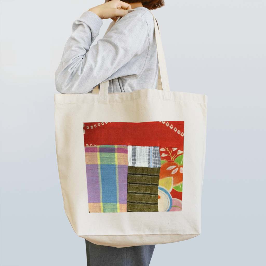 inakaen  いなか園の古布のかけら『ちっくたっく』 Tote Bag