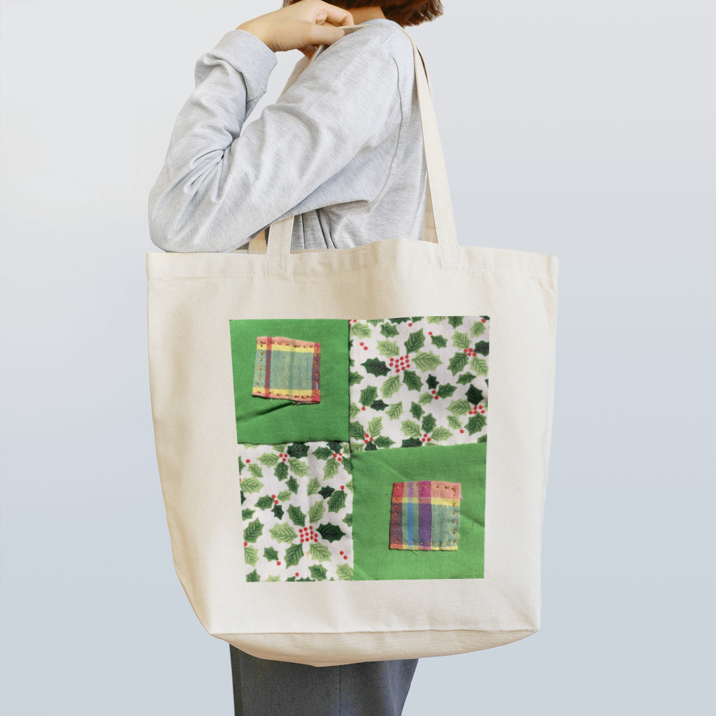 inakaen  いなか園の古布のかけら『ちっくたっく』 Tote Bag