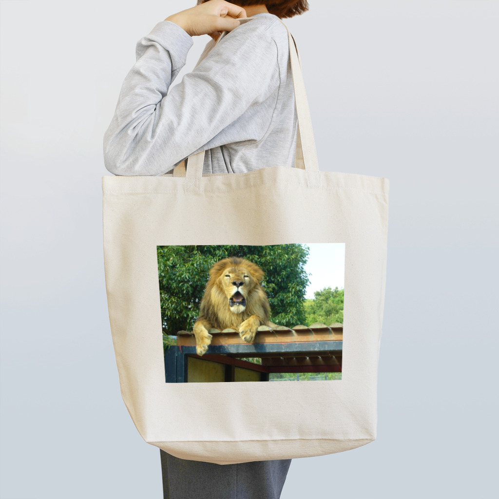 デザイナーショップfreedoor withトーマの百獣の王～ライオン～ トートバッグ