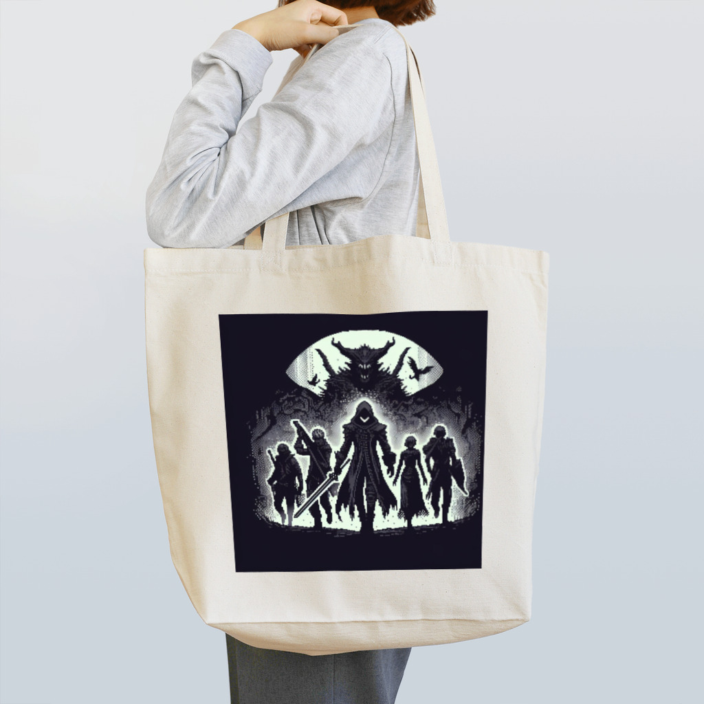 ドット屋のドット絵 5人組 Tote Bag