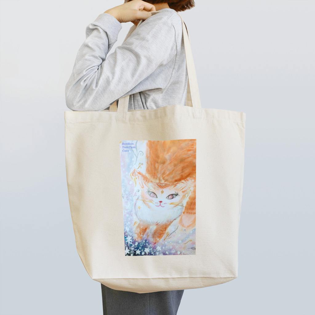 RonRon TumTum Catsのキラキラ☆キャット Tote Bag