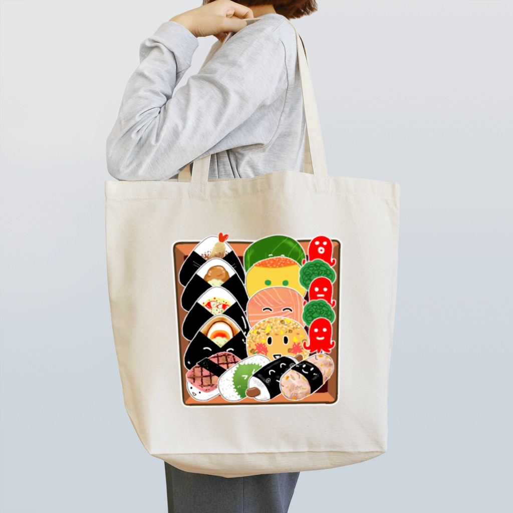 たまこ組＠えびたまごんのおにぎり弁当 Tote Bag