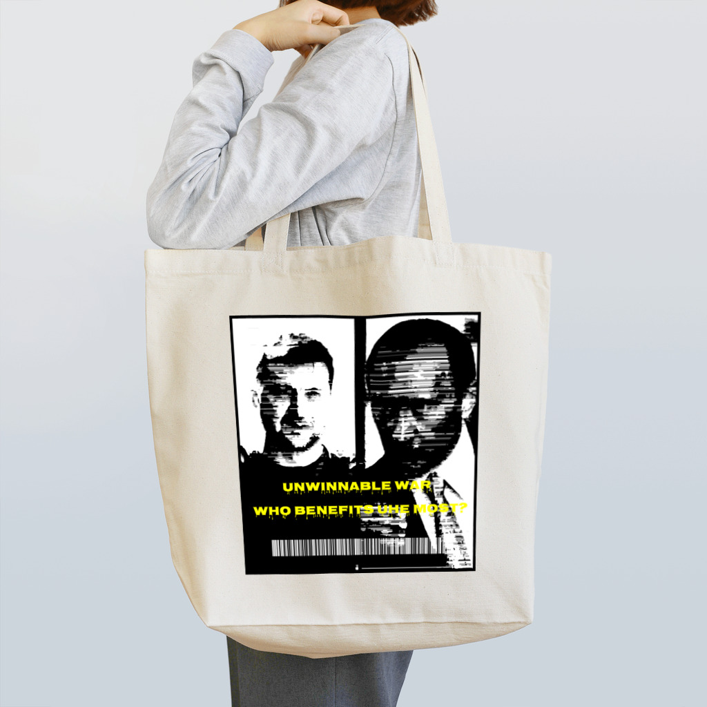 はだかのとくいてんのglobalism　VS　nationalism Tote Bag