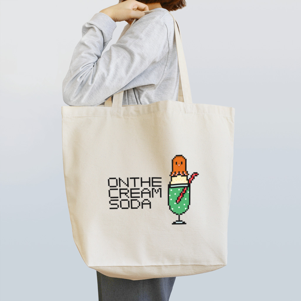 TENTAKOZのタコさんウィンナー on the クリームソーダ Tote Bag