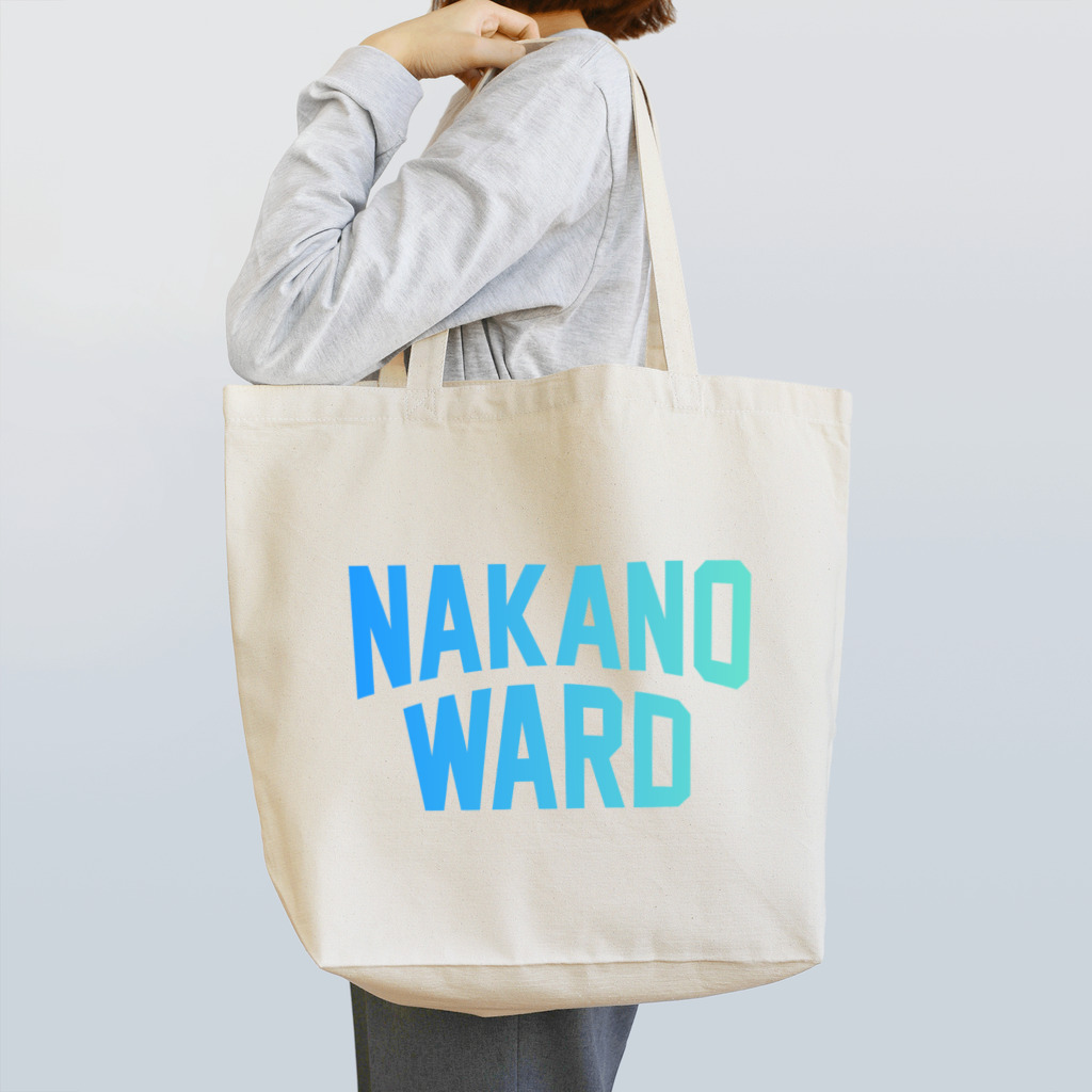 JIMOTOE Wear Local Japanの中野区 NAKANO WARD トートバッグ