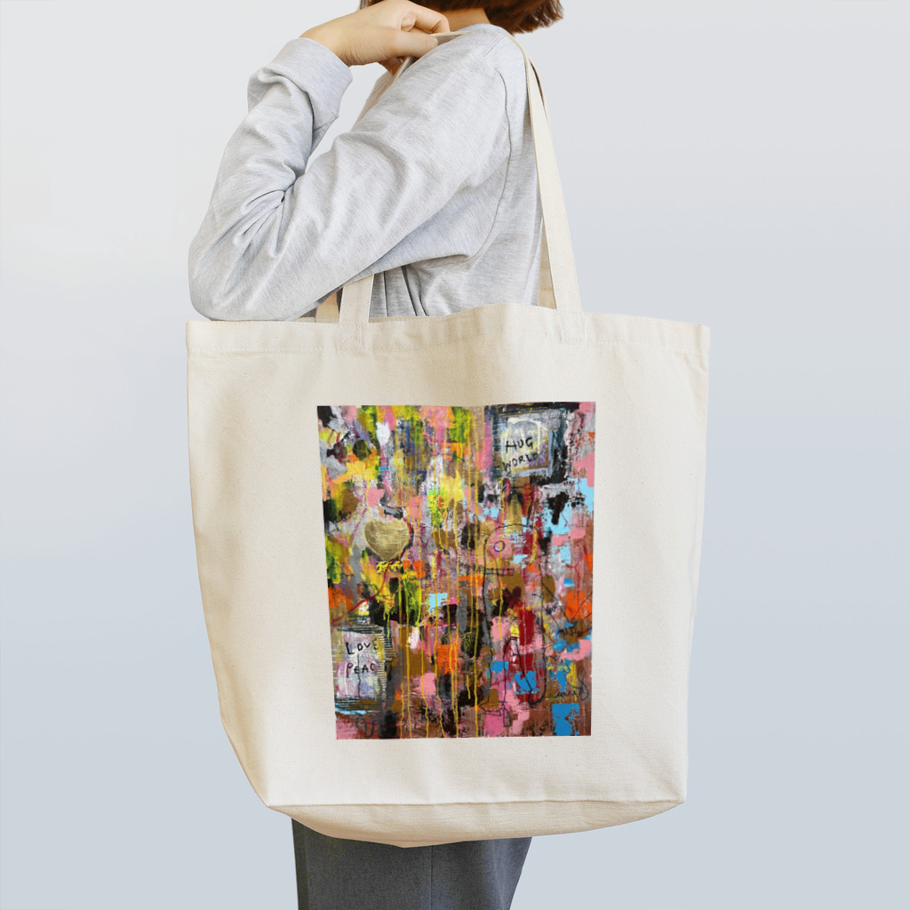 Miiie（ミエ）の手を繋いで Tote Bag