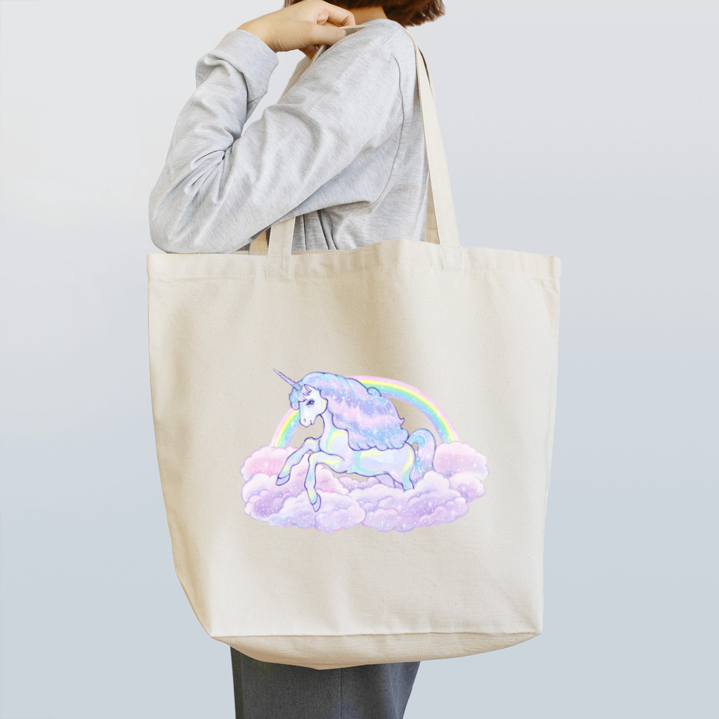 DreamLandのお蔵出し☆Rainbow Unicorn .☆*+.:+  7 Tote Bag