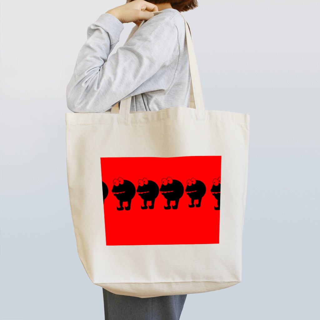 めろんぱんのモンスターの行列 Tote Bag