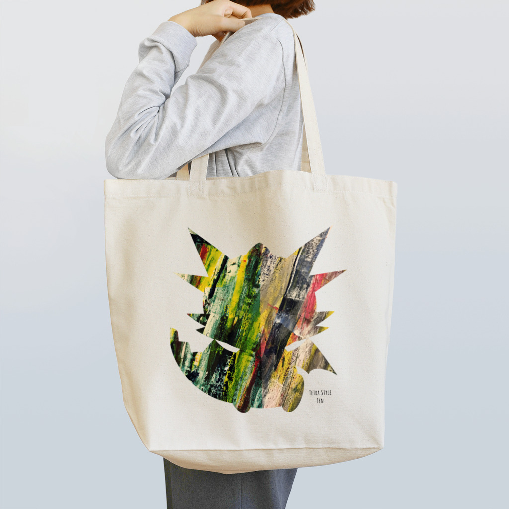 Tetra Styleのアートなテン Tote Bag