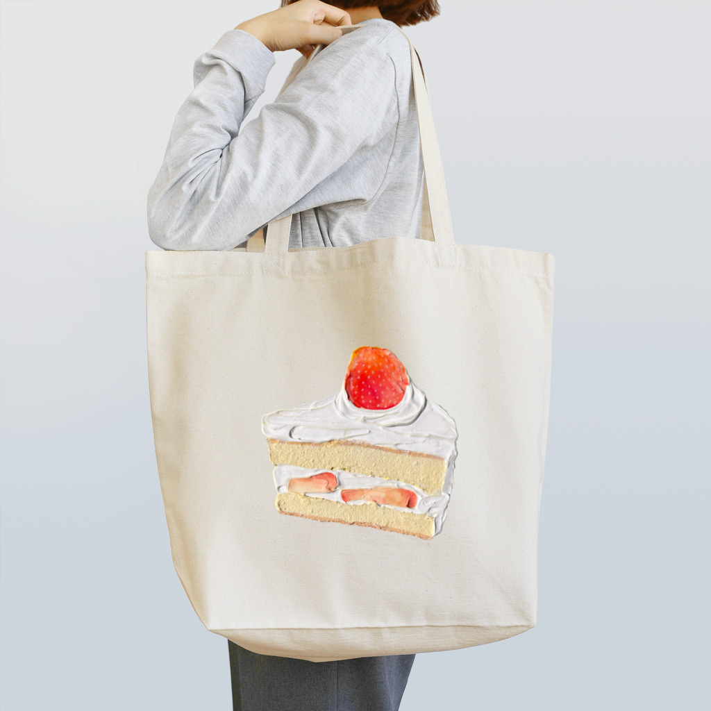 タカハシ商店のいちごのショートケーキ Tote Bag