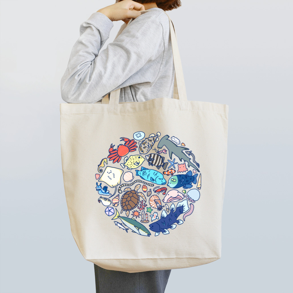 fmtmm(ふも)の海のいきもの Tote Bag