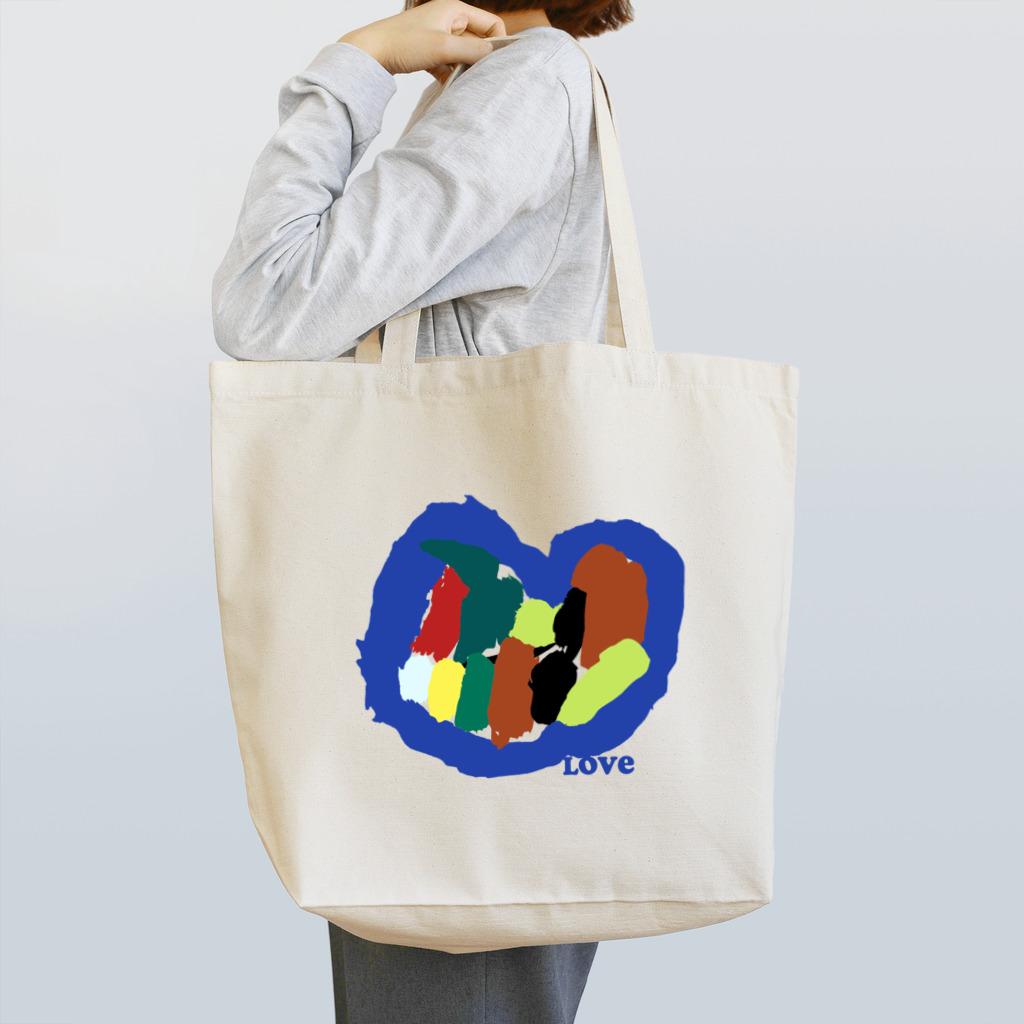 猫舌と肉球のカラフル Tote Bag