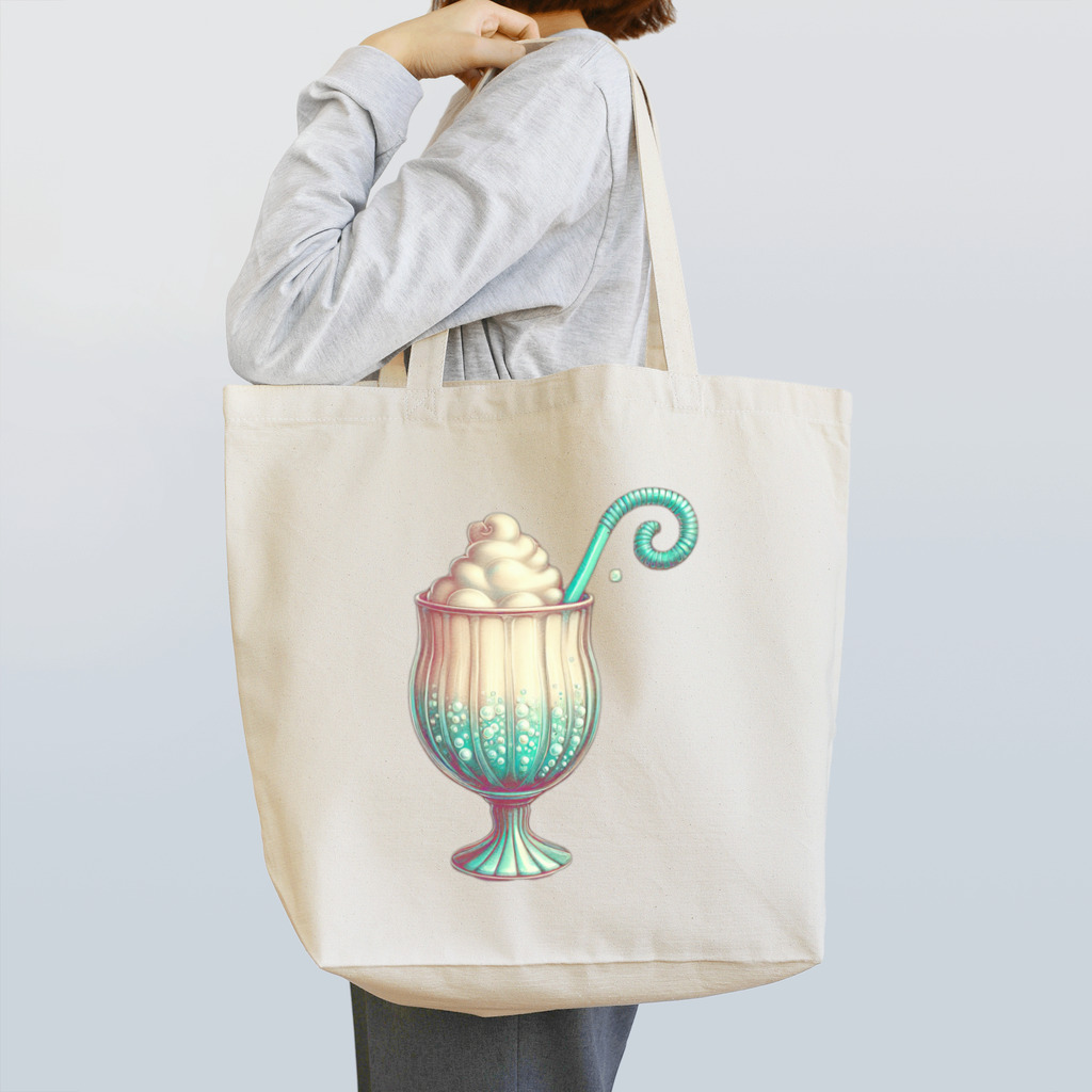 王様のクリームソーダ Tote Bag