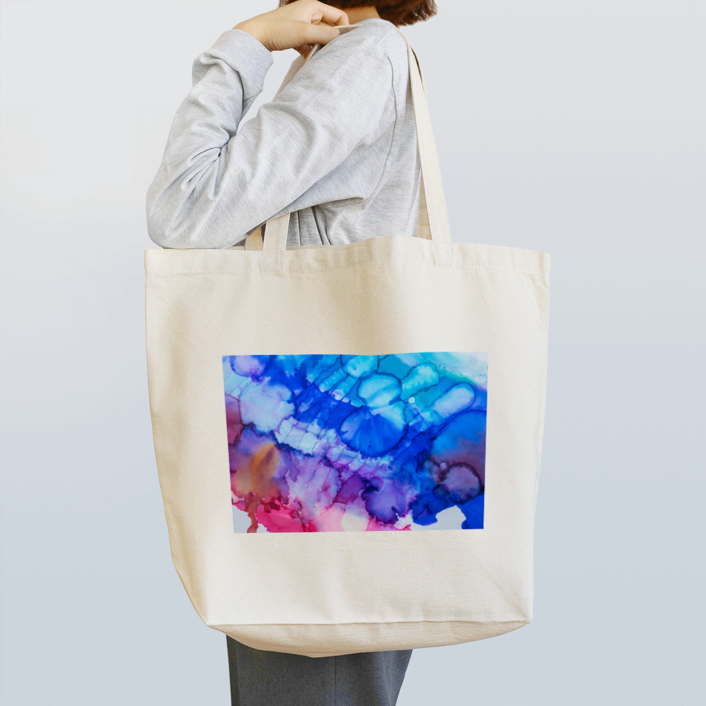 アルコールインクアート×◯◯の水中 Tote Bag