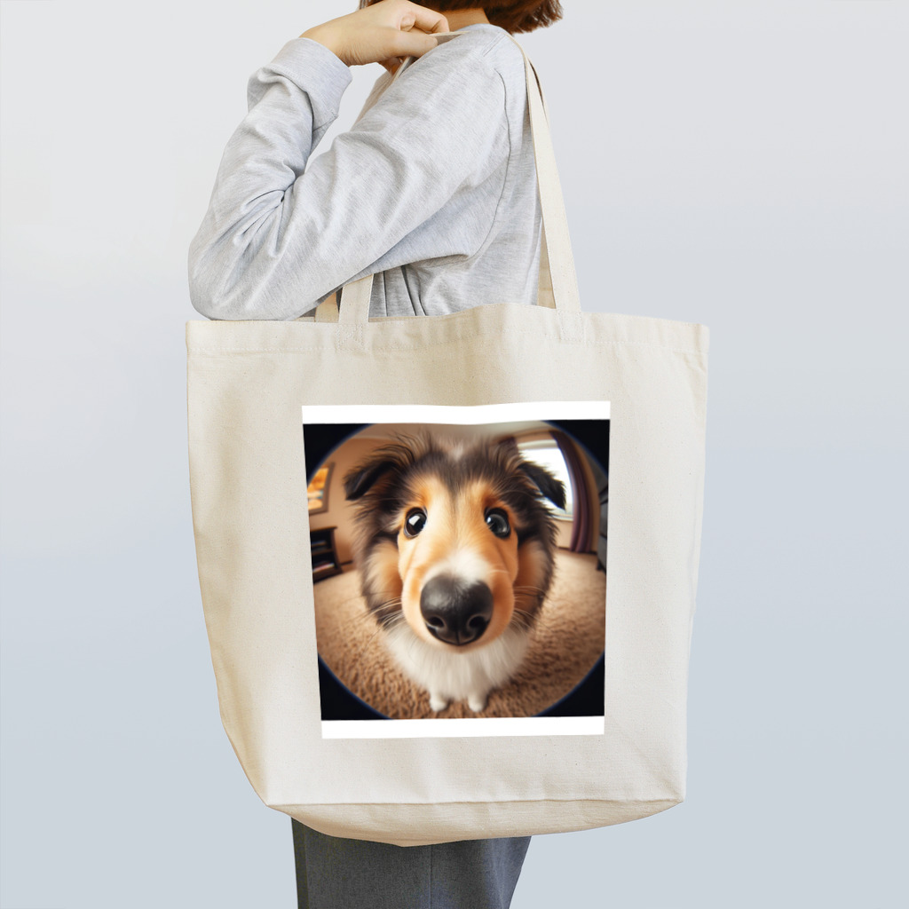 mermaidのcollie トートバッグ