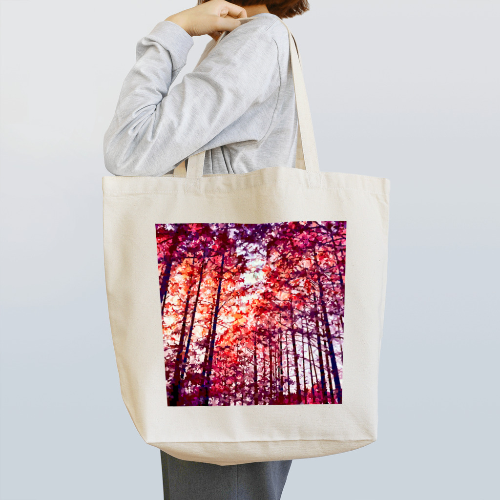 Turtle-tのAutumn_Woods Tote Bag