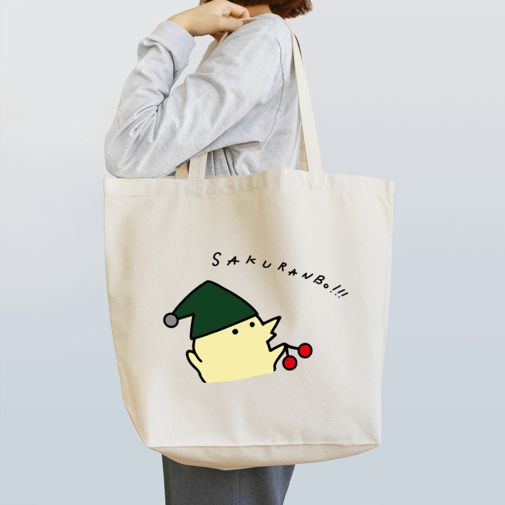 Talkingのサクランボトリ Tote Bag