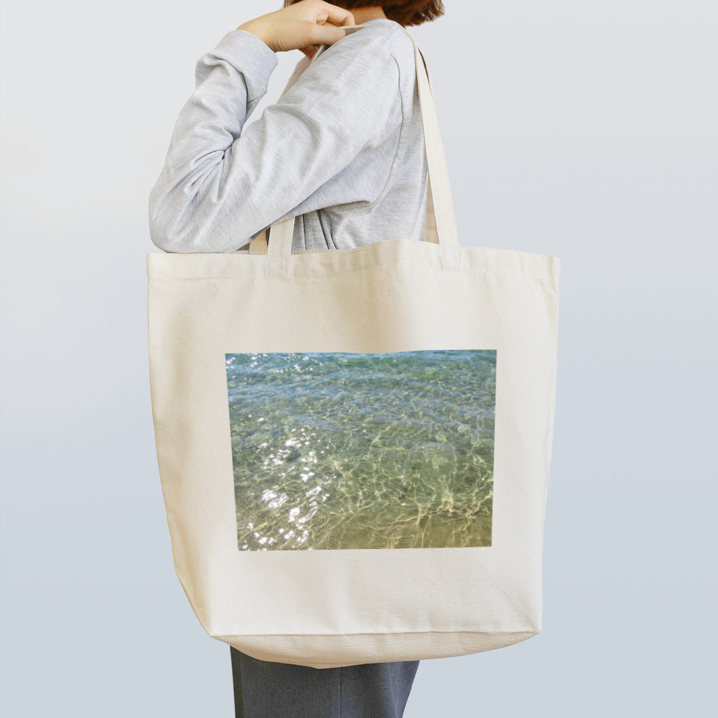 mayblueのclear sea Tote Bag