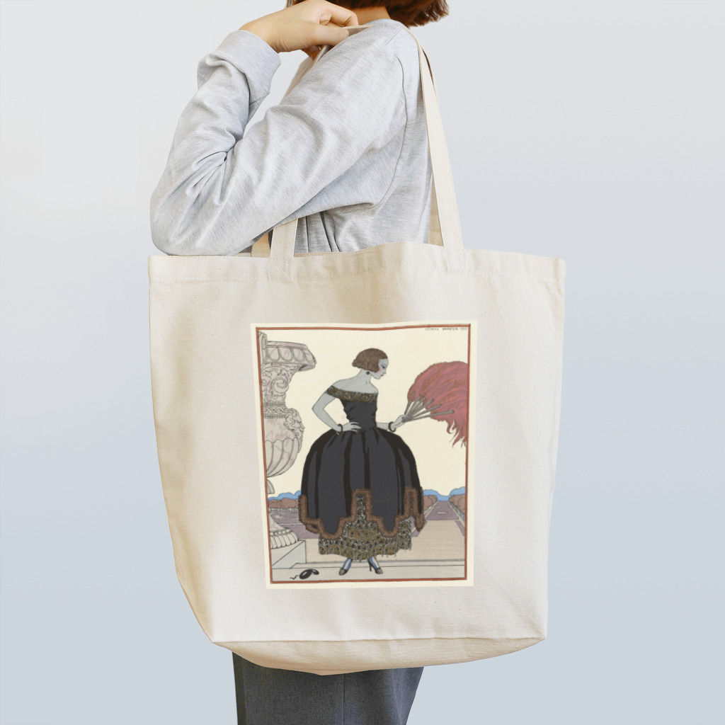 rosalinaのジョルジュ・バルビエ『ガゼット・デュ・ボン・トン』誌より《No. 8　パヴァーヌ》 Tote Bag