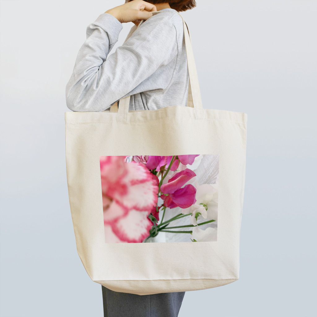 Sorciereの虫目線スイトピー Tote Bag