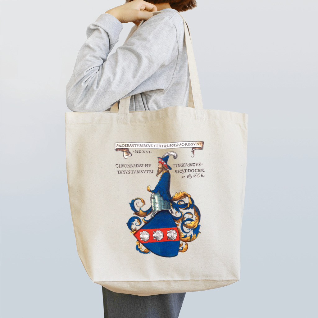 Nursery Rhymes  【アンティークデザインショップ】のアウグスブルクの蔵書票 Tote Bag