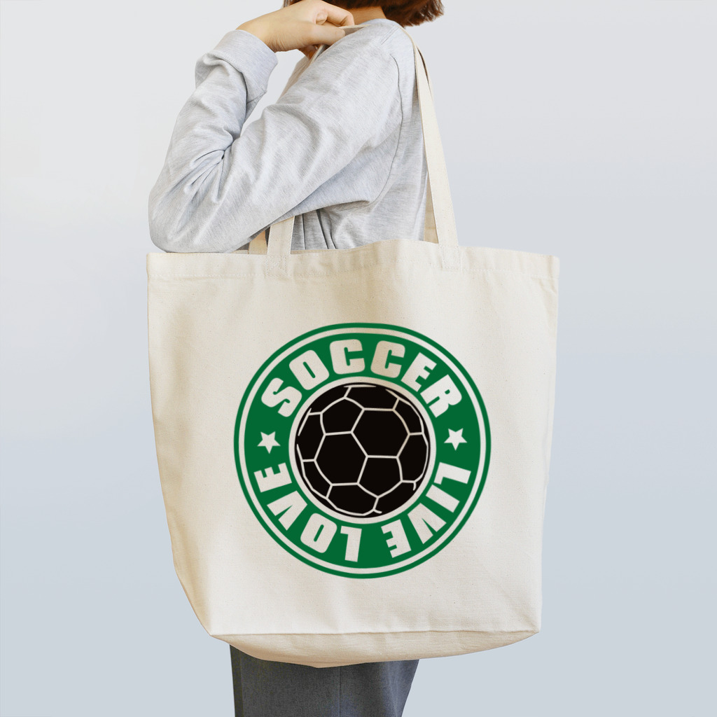 AURA_HYSTERICAのLL_SOCCER Tote Bag